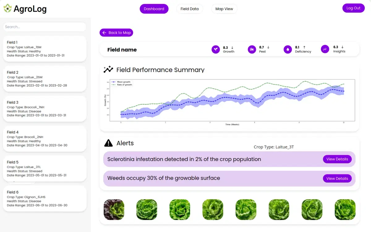 AgroLog UI 2